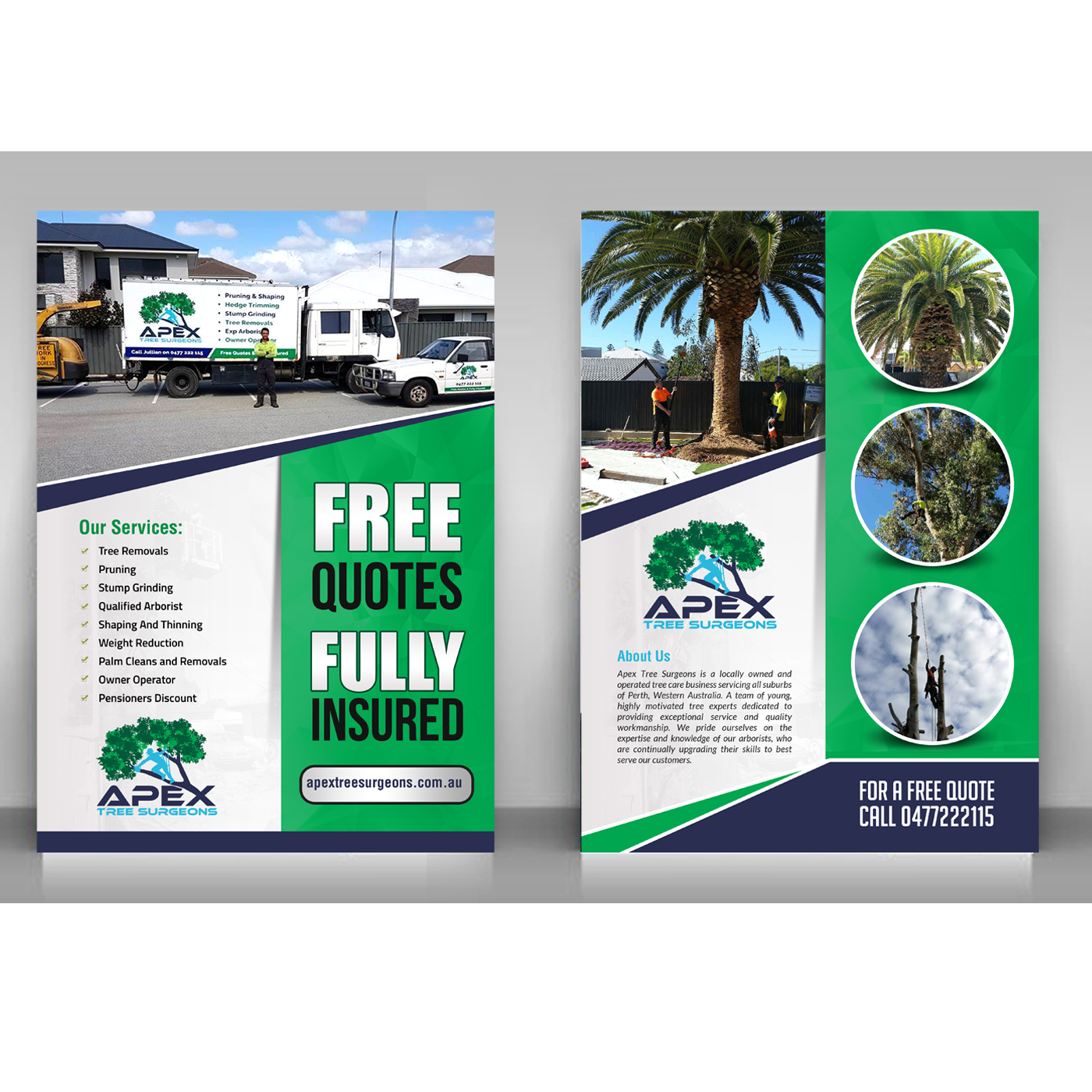 Flyer Design by creative.bugs for apex tree surgeons | Design #12142813