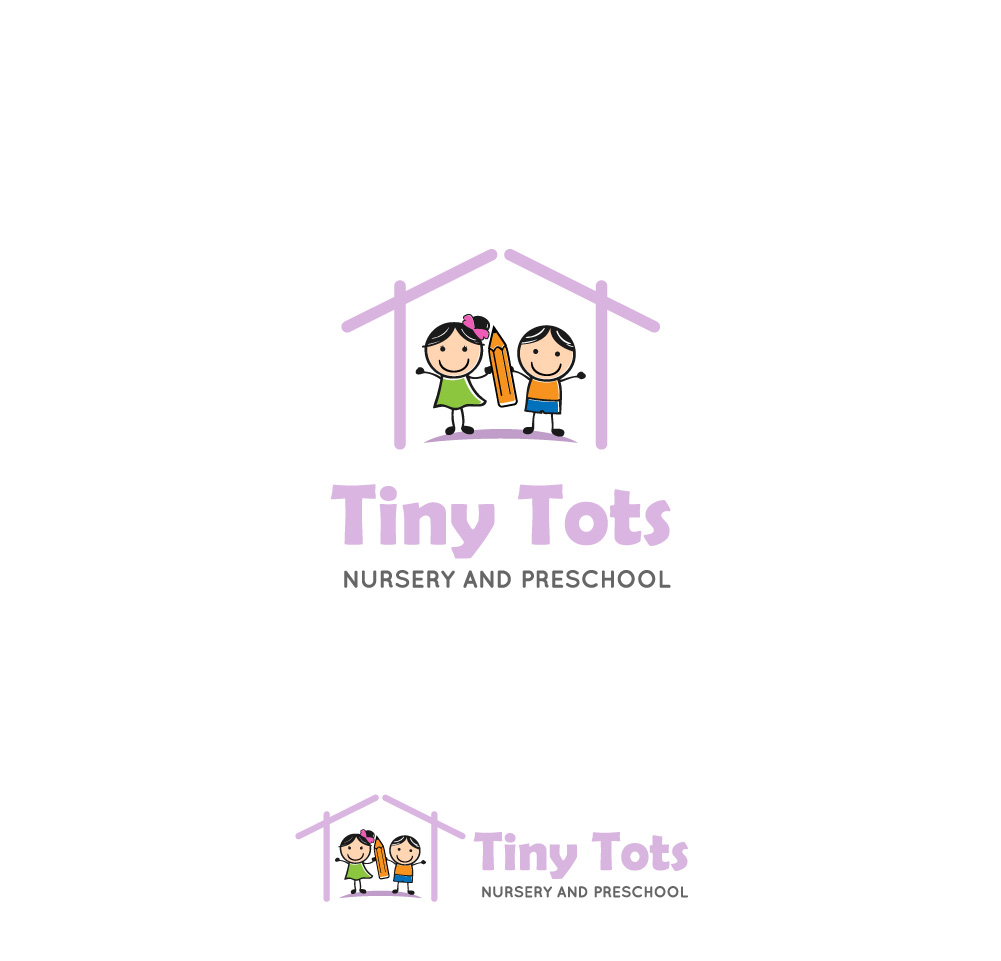 Elegant, Playful, Childcare Logo Design for Tiny Tots Nursery and ...