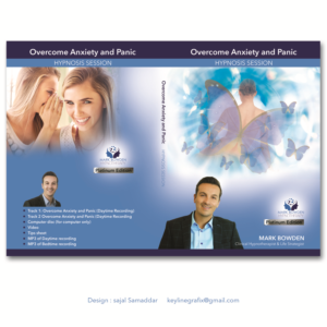 DVD Cover for slim DVD case for Hypnosis / Hypnotherapy CD | CD Cover Design by Sajal Samaddar