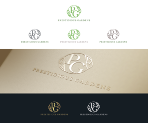 Prestigious Gardens | Logo Design by Vetroff