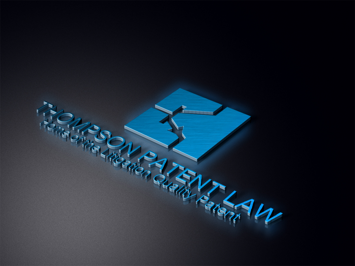 Logo Design by nvisiondesign.co.uk for Thompson Patent Law Offices PC | Design #12077057