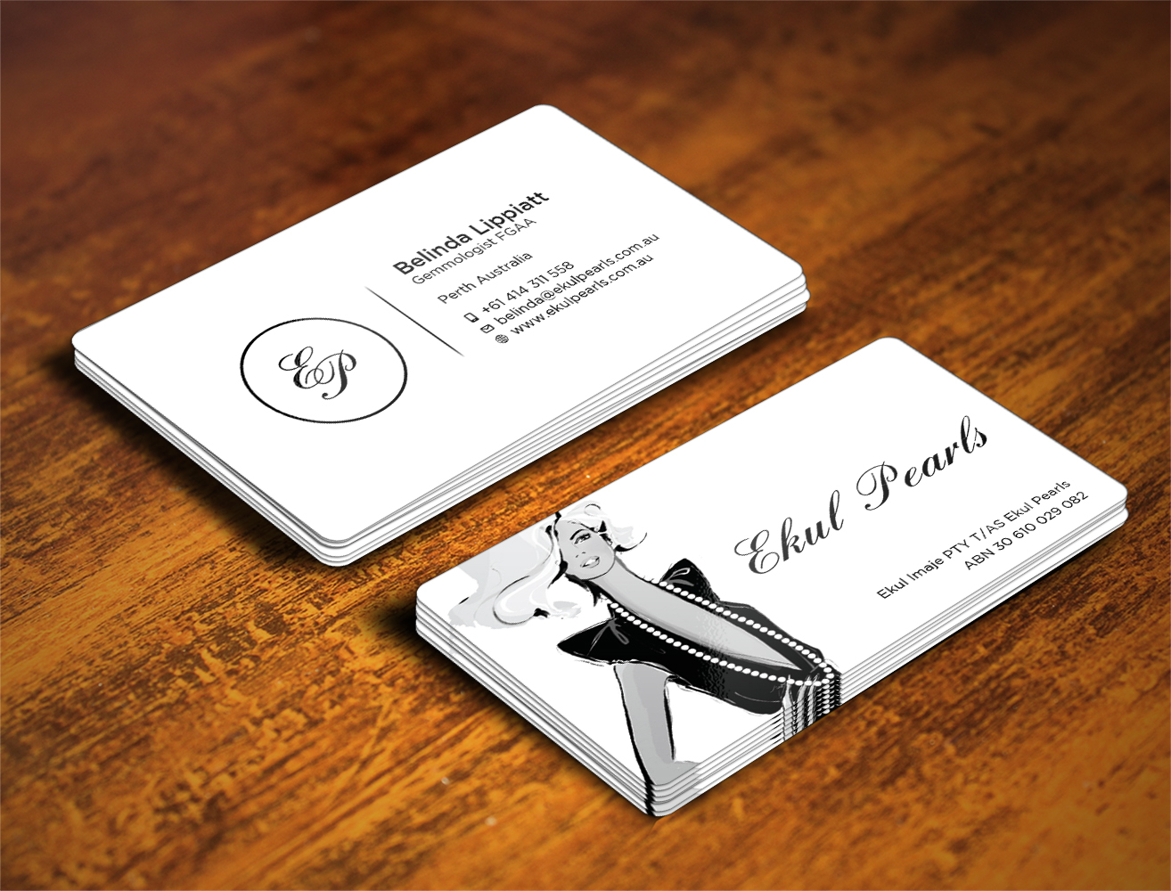 Diseño de Tarjeta de Presentación por Verified artistry (Design garden) para Ekul Pearls | Diseño #12124369