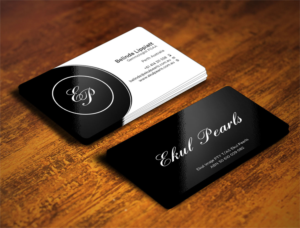 Business Card Design by Verified artistry (Design garden) for Ekul Pearls | Design: #12124370