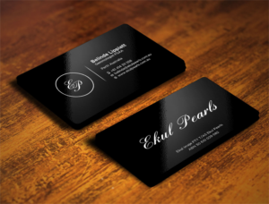 Business Card Design by Verified artistry (Design garden) for Ekul Pearls | Design: #12124371