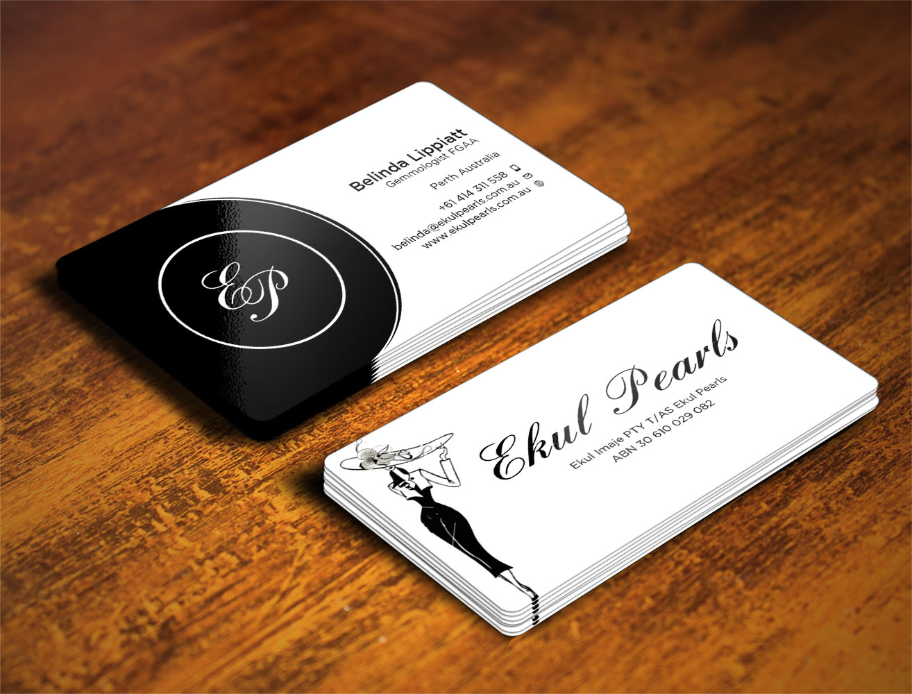 Business Card Design by Verified artistry (Design garden) for Ekul Pearls | Design #12124372