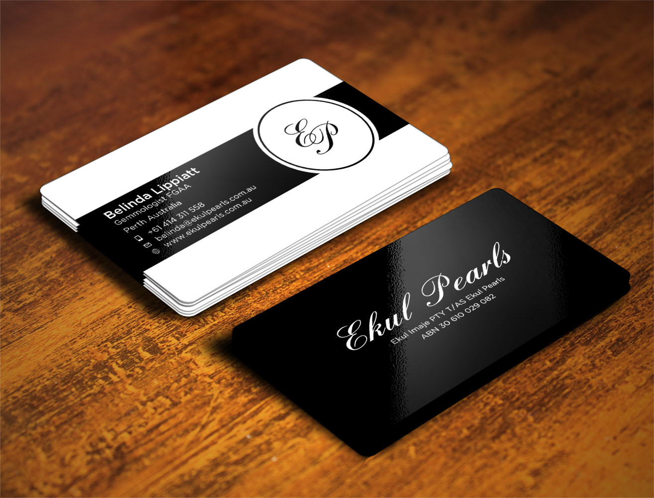 Business Card Design by Verified artistry (Design garden) for Ekul Pearls | Design #12124376
