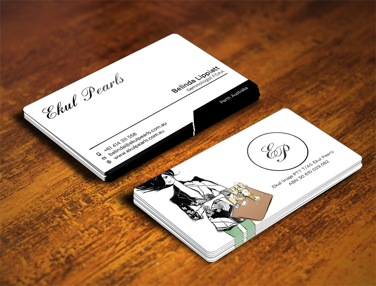 Design de Carte de Visite par Verified artistry (Design garden) pour Ekul Pearls | Design #12124377