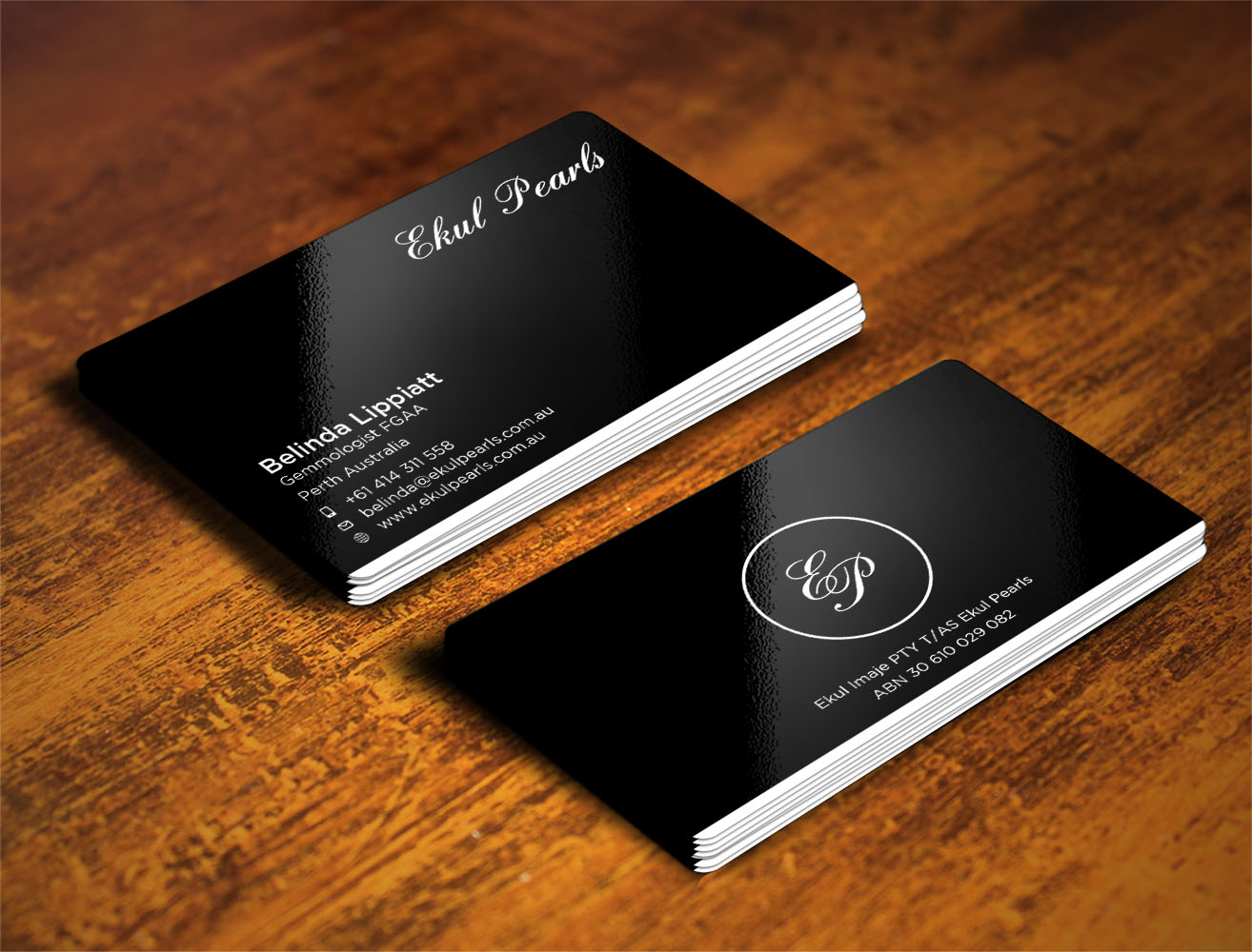 Business Card Design by Verified artistry (Design garden) for Ekul Pearls | Design #12124382