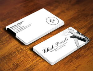 Business Card Design by Verified artistry (Design garden) for Ekul Pearls | Design: #12124384