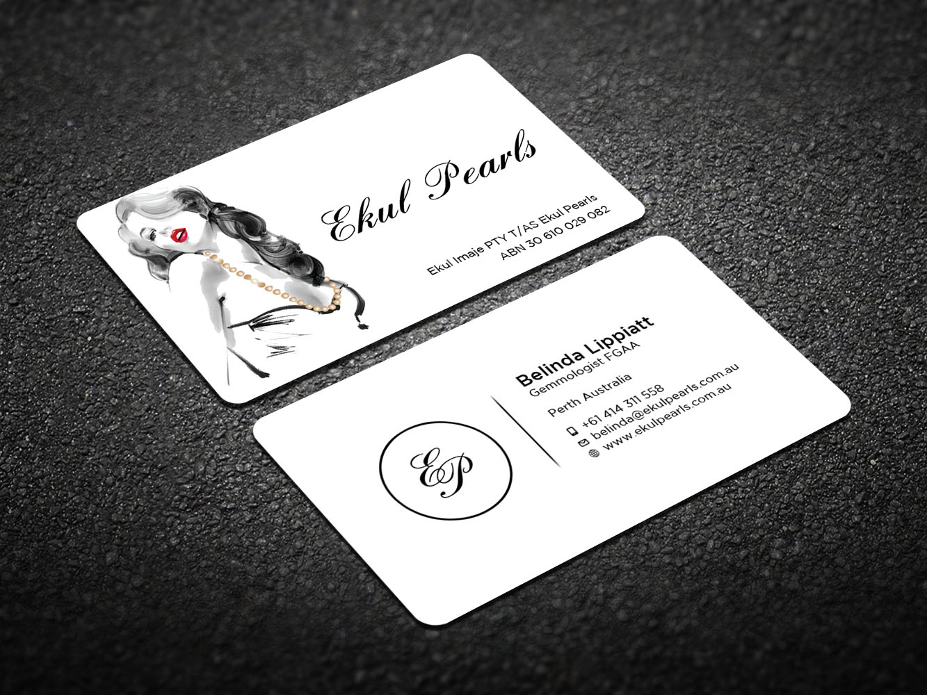 Business Card Design by Verified artistry (Design garden) for Ekul Pearls | Design #12148902