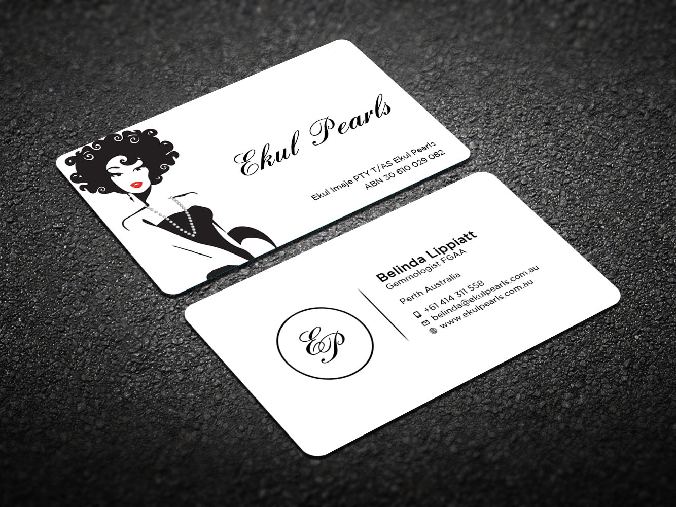 Business Card Design by Verified artistry (Design garden) for Ekul Pearls | Design #12148903