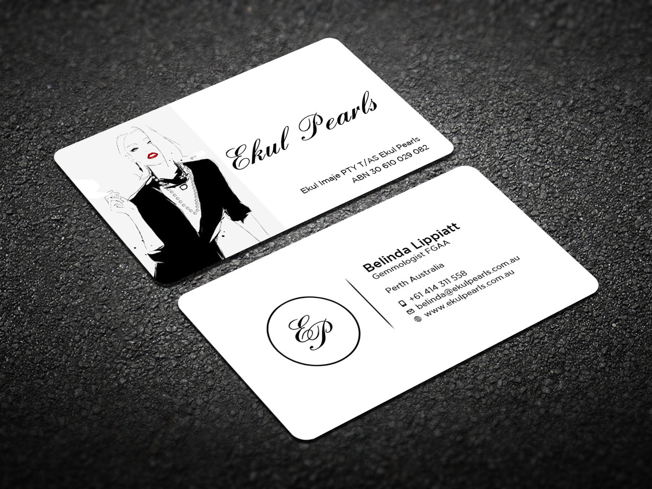 Business Card Design by Verified artistry (Design garden) for Ekul Pearls | Design #12148904