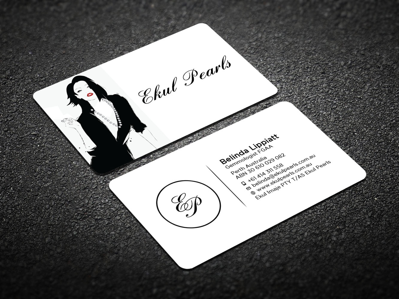 Business Card Design by Verified artistry (Design garden) for Ekul Pearls | Design #12173372