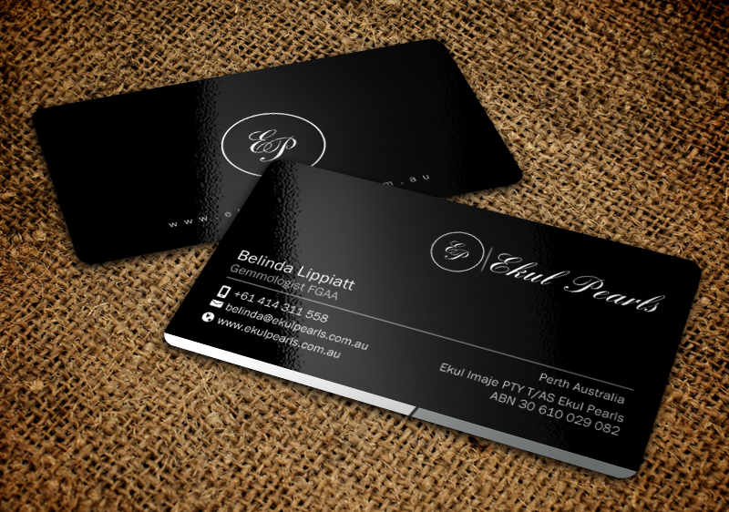 Business Card Design by Brand aid for Ekul Pearls | Design #12131192