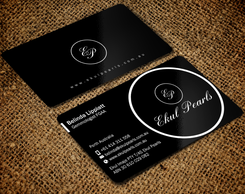 Business Card Design by Brand aid for Ekul Pearls | Design #12131210