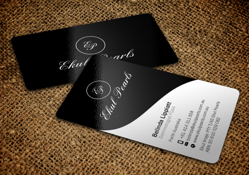 Business Card Design by Brand aid for Ekul Pearls | Design #12131211