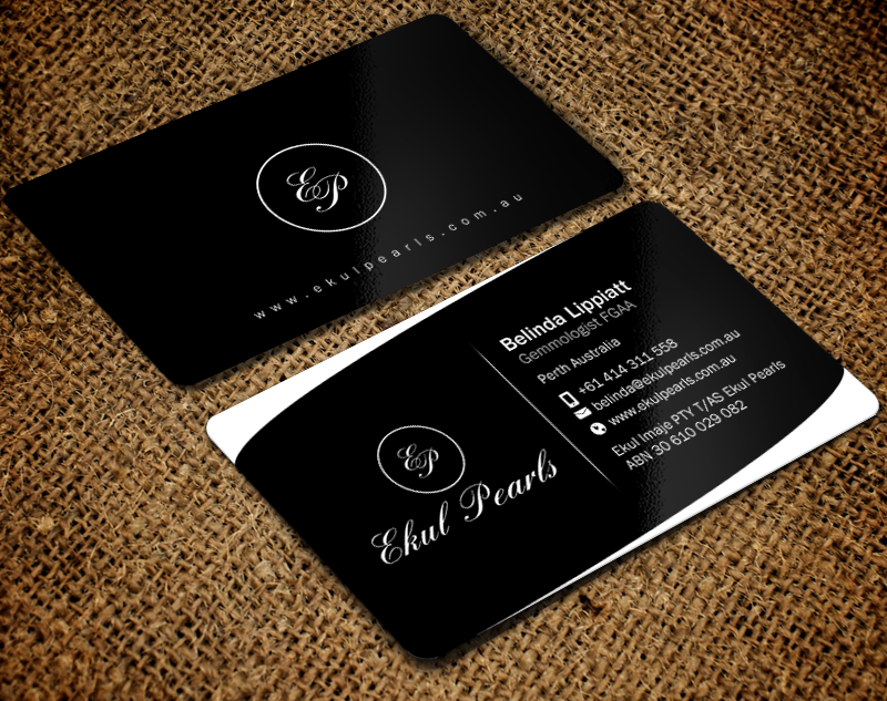 Business Card Design by Brand aid for Ekul Pearls | Design #12131218