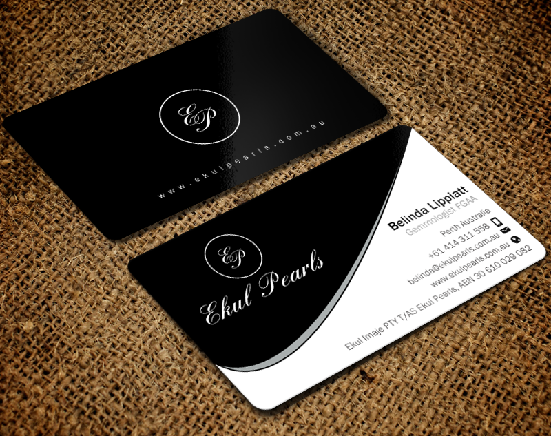 Business Card Design by Brand aid for Ekul Pearls | Design #12131219