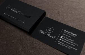 Diseño de Tarjeta de Presentación por Brand aid para Ekul Pearls | Diseño: #12131223