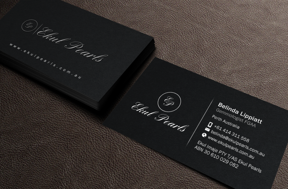 Design de Carte de Visite par Brand aid pour Ekul Pearls | Design #12131225