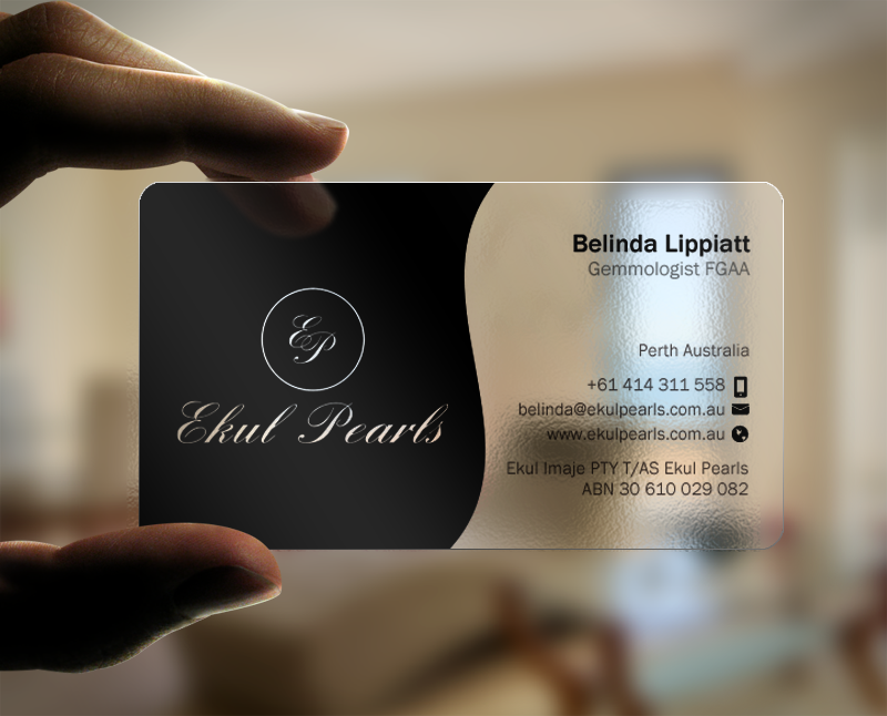 Business Card Design by Brand aid for Ekul Pearls | Design #12131226