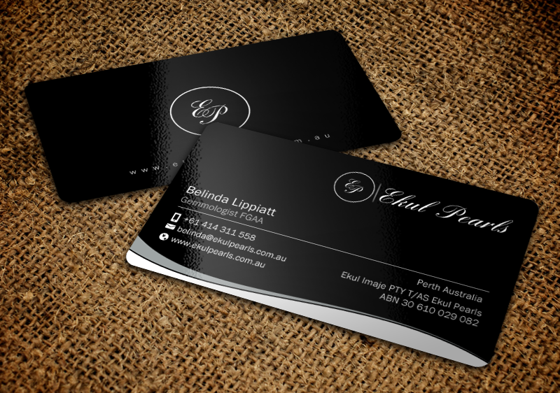 Business Card Design by Brand aid for Ekul Pearls | Design #12131231