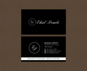 Business Card Design by chandrayaan.creative for Ekul Pearls | Design: #12112319