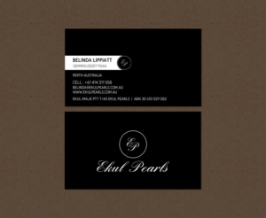Business Card Design by chandrayaan.creative for Ekul Pearls | Design: #12112320