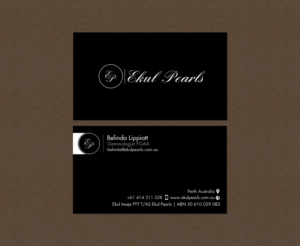 Business Card Design by chandrayaan.creative for Ekul Pearls | Design: #12112321