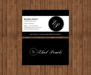 Business Card Design by chandrayaan.creative for Ekul Pearls | Design: #12112334