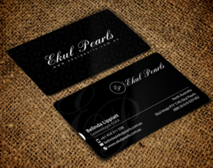 Business Card Design by chandrayaan.creative for Ekul Pearls | Design: #12112339