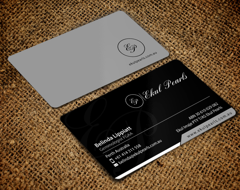 Business Card Design by chandrayaan.creative for Ekul Pearls | Design #12112343