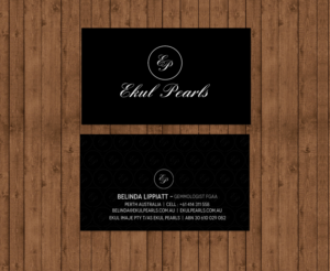 Business Card Design by chandrayaan.creative for Ekul Pearls | Design: #12123659