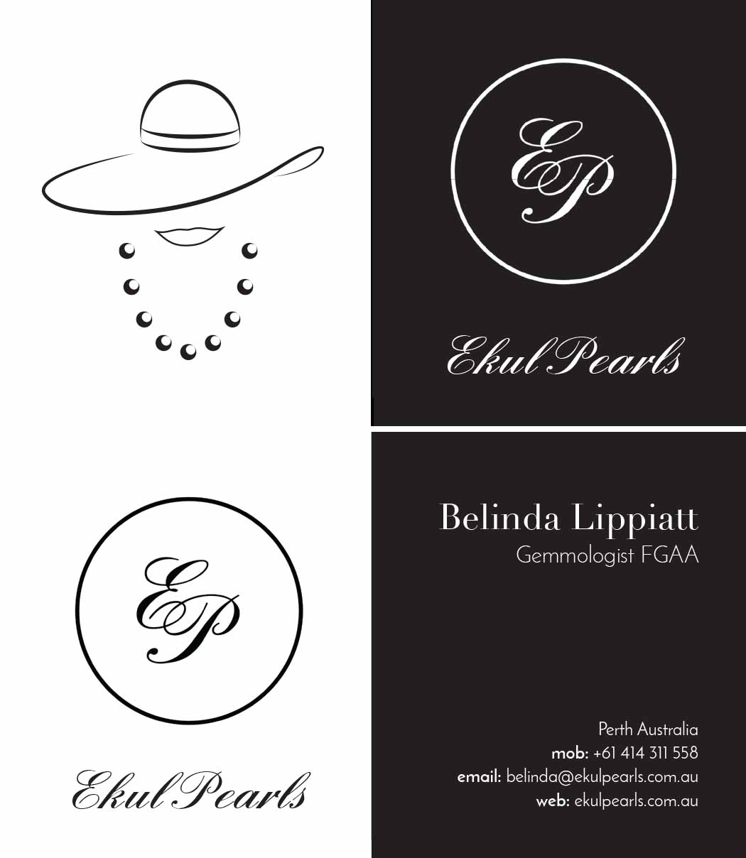 Business Card Design by Richard Raposa for Ekul Pearls | Design #12123607