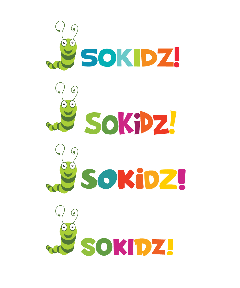 Logo Design by Sergio Coelho for SoKidz! | Design #12386779