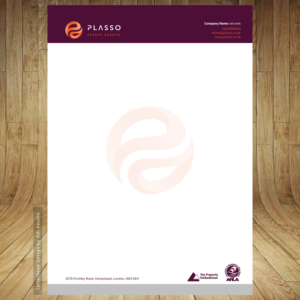 Letterhead Design by adiazudin for Plasso | Design: #12074223
