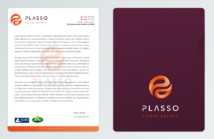 Letterhead Design by Pointless Pixels India for Plasso | Design: #12086694
