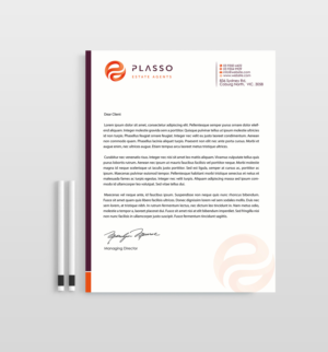 Letterhead Design by Designs 2019 for Plasso | Design: #12104422