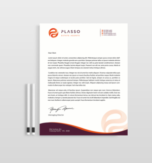 Letterhead Design by Designs 2019 for Plasso | Design: #12104442