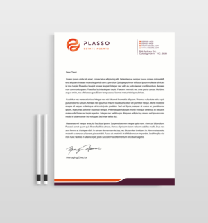 Letterhead Design by Designs 2019 for Plasso | Design: #12104445