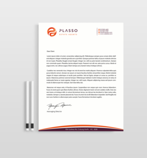 Letterhead Design by Designs 2019 for Plasso | Design: #12104446
