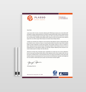 Letterhead Design by Designs 2019 for Plasso | Design: #12115136