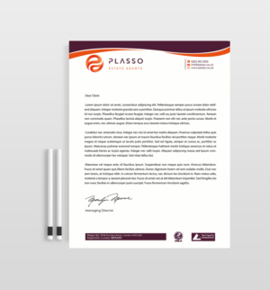 Letterhead Design by Designs 2019 for Plasso | Design: #12129299