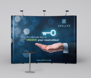 Trade Show Booth Design by creative.visuals for Apelles | Design: #12140604