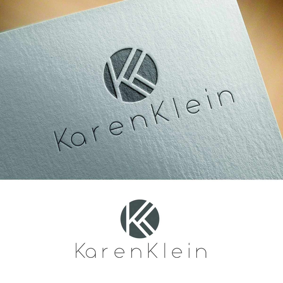 Logo Design by nina shaw for Karen Klein Fashion | Design #12074006