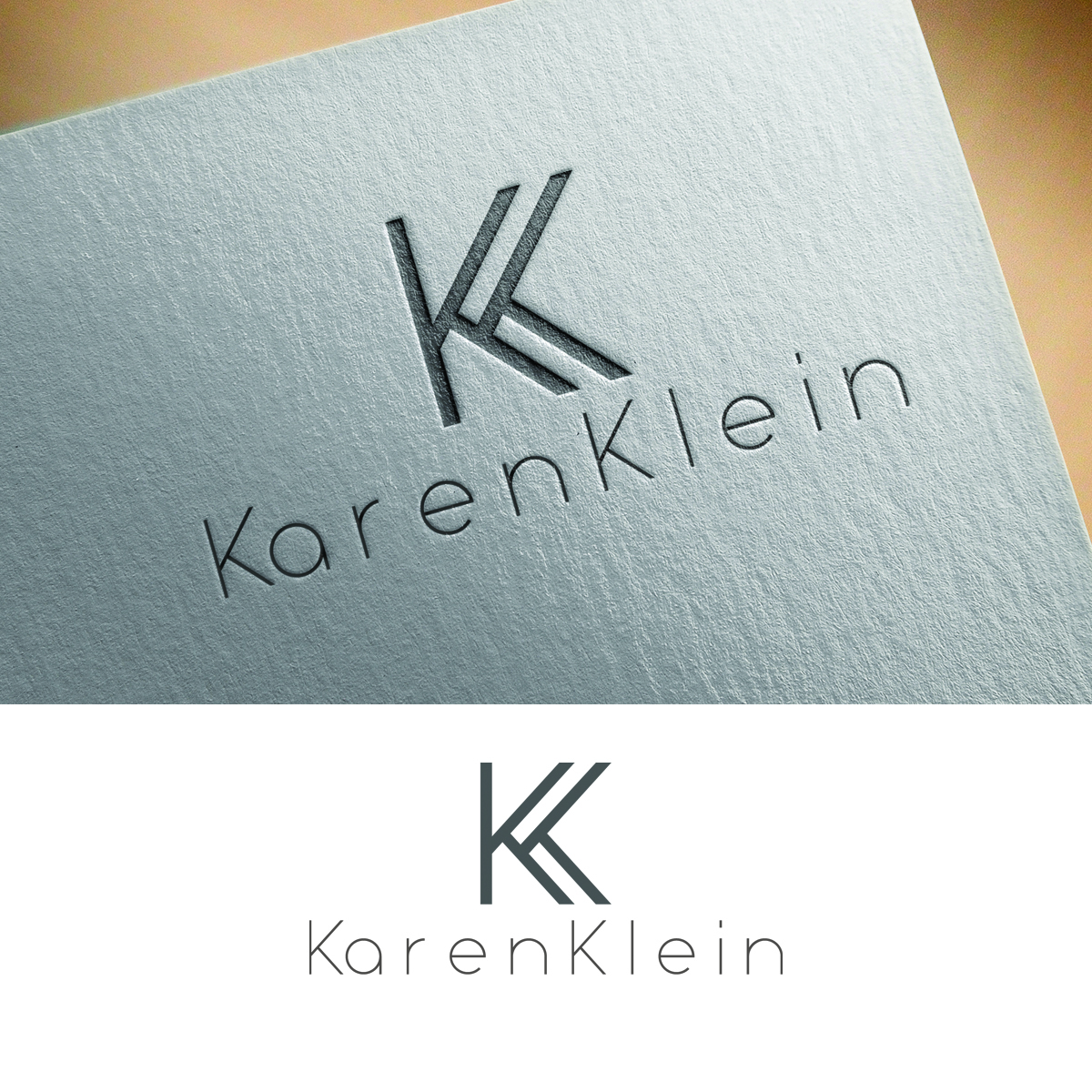 Logo Design by nina shaw for Karen Klein Fashion | Design #12074008