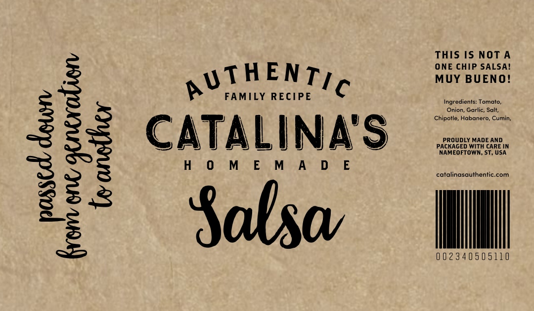 Logo Design by Paradox Custom Goods for Catalina's  | Design #14675567
