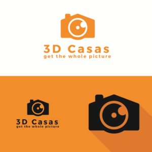 3D Casas - Get the whole picture - Real Estate Photography | Logo Design by Roland Hawk