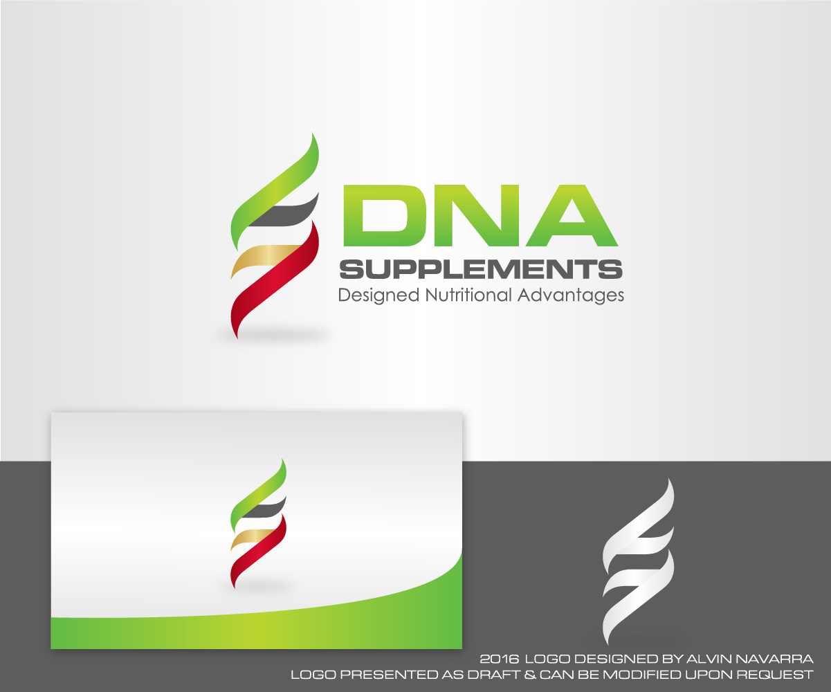 Diseño de Logo por alvinnavarra para D.N.A SUPPLEMENTS LTD | Diseño #12207145