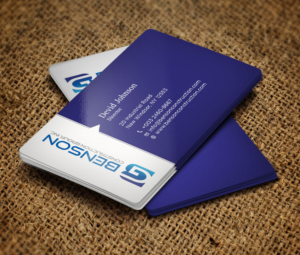 Business Card Design by Verified artistry (Design garden) for Benson Construction Group, Inc. | Design: #12076142